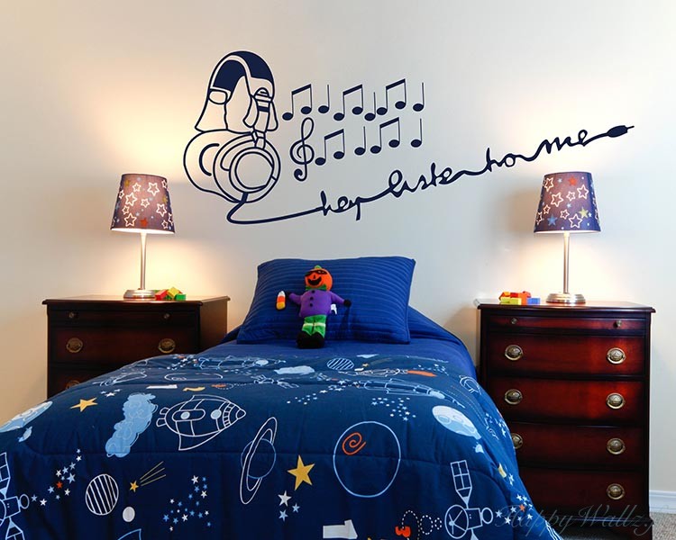 Écouteur Musical avec les notes Écouteur Musical avec les notes